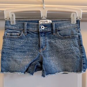 Abercrombie Kids Midi Short With Rhinestones